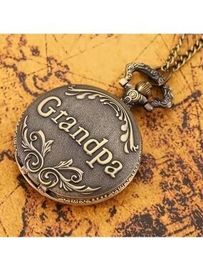 Vintage Style Grandpa Pocket Watch